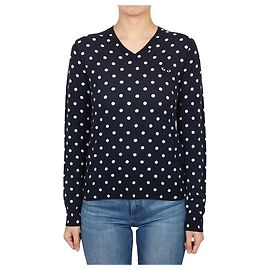 Comme Des Garcons Dot Black Patch Women's Knit Black
