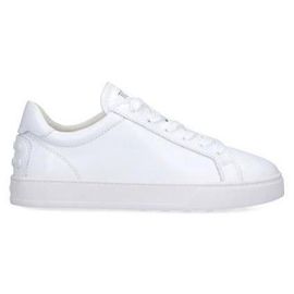 Tod's Leder-Sneaker Weiß