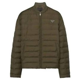 Prada Military Down Jacket Green