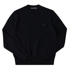 Acne BLACK Unisex Knit Black
