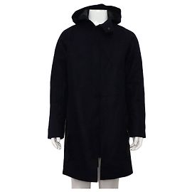 Acne Milton Wool Lining Nylon Men's Jacket Blue