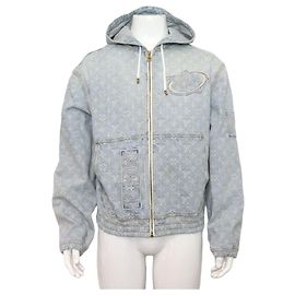 Louis Vuitton Felpa Monogram NBA Giacca da Uomo Blu