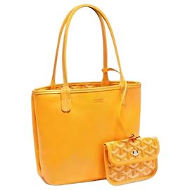 Goyard Mini Borsa Anjou Gialla Arancione