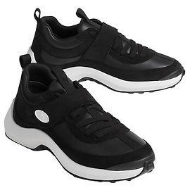 Hermès Loop Sneaker für Damen Schwarz