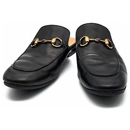 Gucci Mocassini Princetown Horsebit Nero