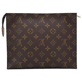 Louis Vuitton Toilettentasche Braun