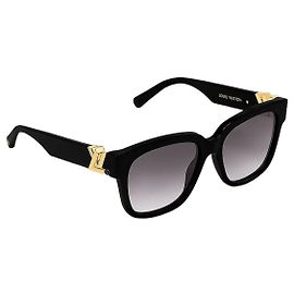 Louis Vuitton Square Sunglasses Acetate Black