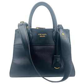 Prada Bolsa City em couro Saffiano Multicor