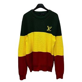 Louis Vuitton Logo Jamaica Strick Mehrfarben