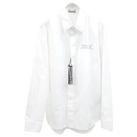 Louis Vuitton Camicia bianca ricamata Dior Peter Doig Argento