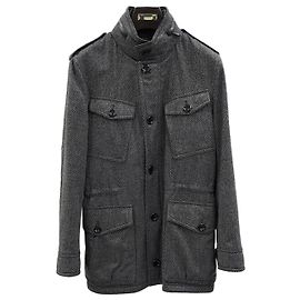 Tom Ford Wool Field Jacket Black
