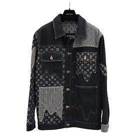 Louis Vuitton Nigo Crazy Denim Workwear Jacket Multiple colors