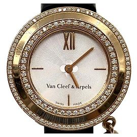 Van Cleef & Arpels Reloj Van Cleef Arpels Charms Diamond Gold Small Rosa