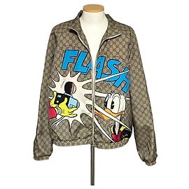 Gucci Veste GG Supreme Disney Donald Duck Multicolore
