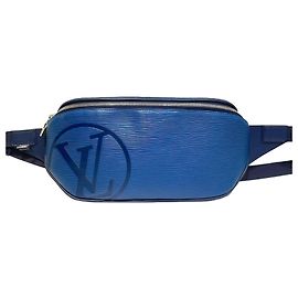 Louis Vuitton Epi Belt Bag Blue