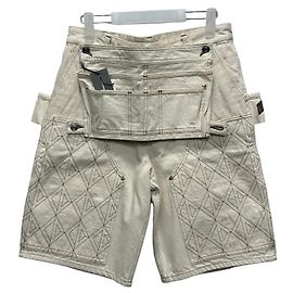 Dior Bermuda Carpenter Denim Tears Blanco