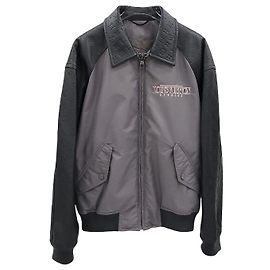 Louis Vuitton Monogram Leather Varsity Jacket Brown