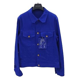 Louis Vuitton Giacca di jeans DNA Blue Blu