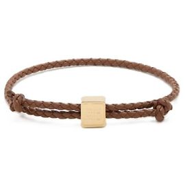 Miu Miu Lederarmband Braun