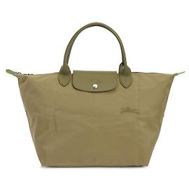 Longchamp Borsa Tote Le Pliage Green da donna D'oro