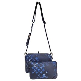Louis Vuitton Borsa a tracolla Messenger Water Trio Blu