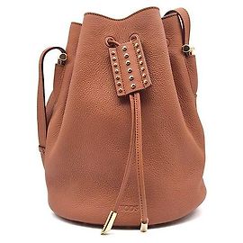 Tod's Micro Borsa a Secchiello Marrone