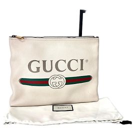 Gucci Pochette Blanche Blanc