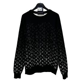 Louis Vuitton Gradient Monogram Knit Silvery