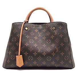 Louis Vuitton Monogram Montaigne MM Marrom