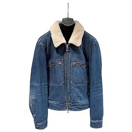 Tom Ford Denim Shearling Blue Denim Jacket Multiple colors