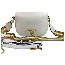 Prada Bolsa de ombro em couro de bezerro Multicor