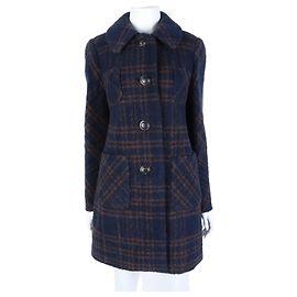 Tory Burch Mantel Blau