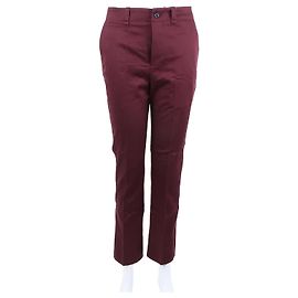 Saint Laurent Pantalones Roja