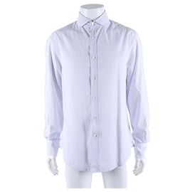 Camicia a maniche lunghe Brunello Cucinelli Blu