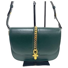 Gucci Piccola borsa a tracolla Sylvie Verde