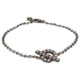 Hermès Bracciale Finesse Diamante Oro Bianco Bianco