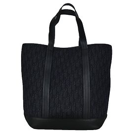 Dior Borsa Tote a Spalla e Crossbody Oblique Nero