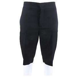 Saint Laurent Half Pants Slacks Black