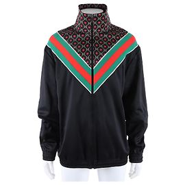 Gucci Training Zip-Up Jacket Black