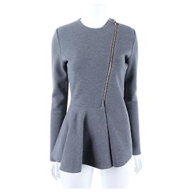 Stella Mc Cartney Stella McCartney Cardigan mit Reißverschluss Braun