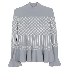 Fendi Malha de viscose azul celeste Tamanho Azul