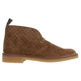 Gucci Bottines en daim AAEYC Marron