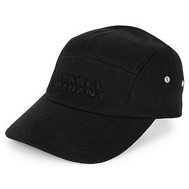 Isabel Marant TEDJI Bestickte Logo-Cap (Schwarz) Schwarz