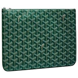 Goyard Pochette Senat MM Green stamp Multicolore