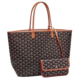 Goyard Borsa Saint Louis PM Marrone (Black Tan) Multicolore