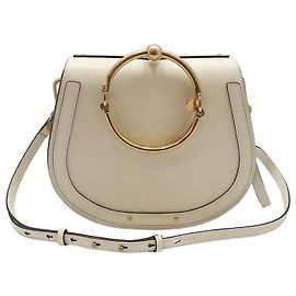 Chloé Bolsa de ombro e crossbody Nile Medium Bracelet Branco