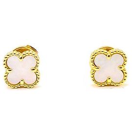 Van Cleef & Arpels Orecchini Sweet Alhambra Van Cleef Arpels D'oro