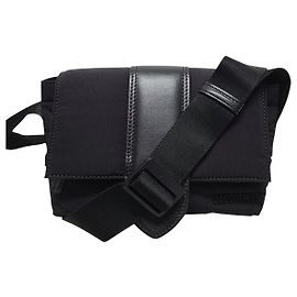 Jacquemus Black Nylon Le Petit Bambino Messenger Bag Black