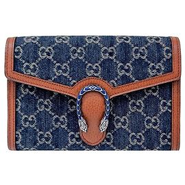 Gucci Mini bolsa de corrente Dionysus Marrom