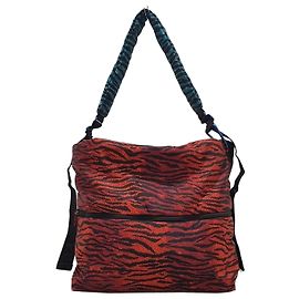 Kenzo Borsa a tracolla leopardata Rosso